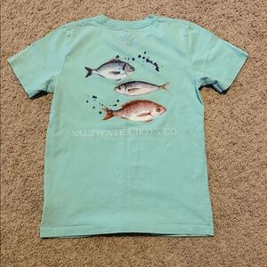 Aqua Kids Short Sleeve Tee